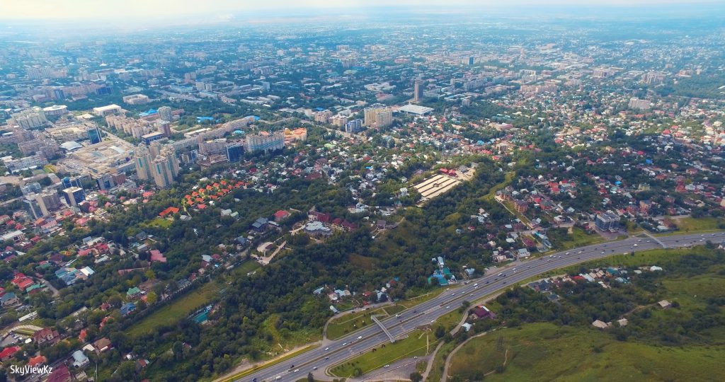 Вид с Телебашни Коктобе