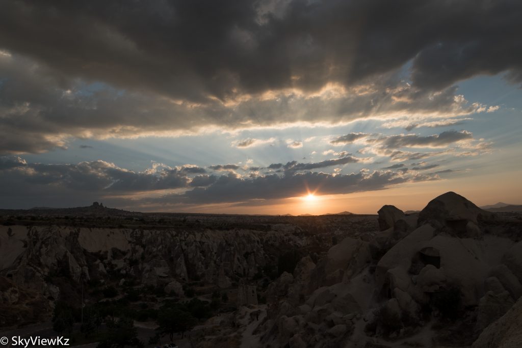 Sunset. Kapadokya